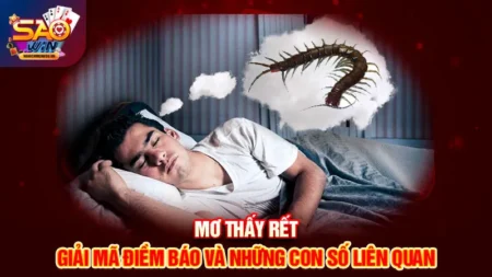 mơ thấy rết