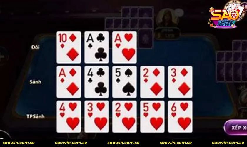 Những chú ý cần nhớ tránh xếp bài bị binh lủng trong Mậu Binh 